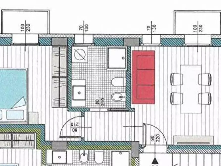 Immagine 3 di Appartamento in vendita  in via manzoni a San Benedetto Del Tronto