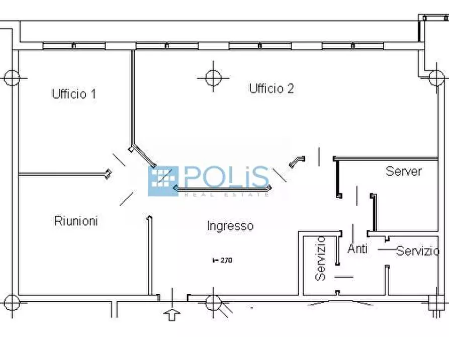 Immagine 2 di Ufficio in affitto  in Via Longhin a Padova