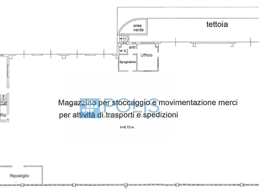 Immagine 2 di Capannone industriale in vendita  in ZONA INDUSTRIALE a Carbonera