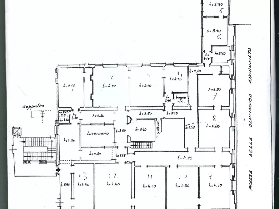 Immagine 24 di Ufficio in affitto  in Piazza Santissima annunziata a Firenze