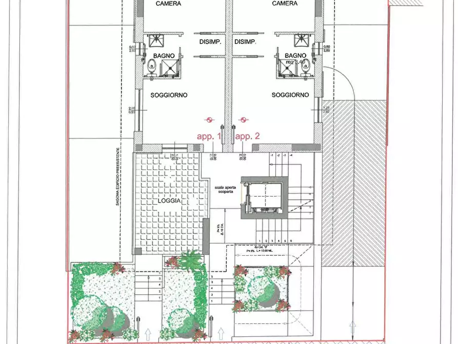 Immagine 1 di Appartamento in vendita  a Pesaro