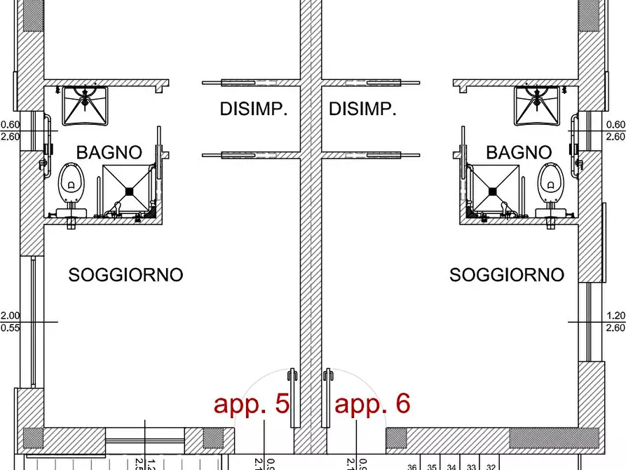 Immagine 3 di Appartamento in vendita  in Via Hermada a Pesaro