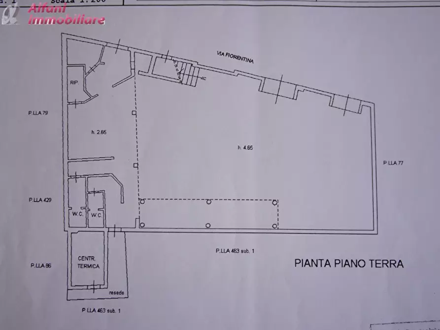 Immagine 4 di Magazzino in vendita  a Bibbiena