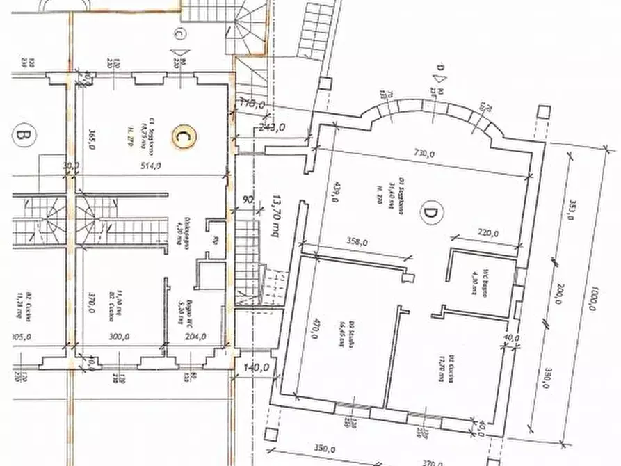 Immagine 17 di Villetta a schiera in vendita  a Chitignano