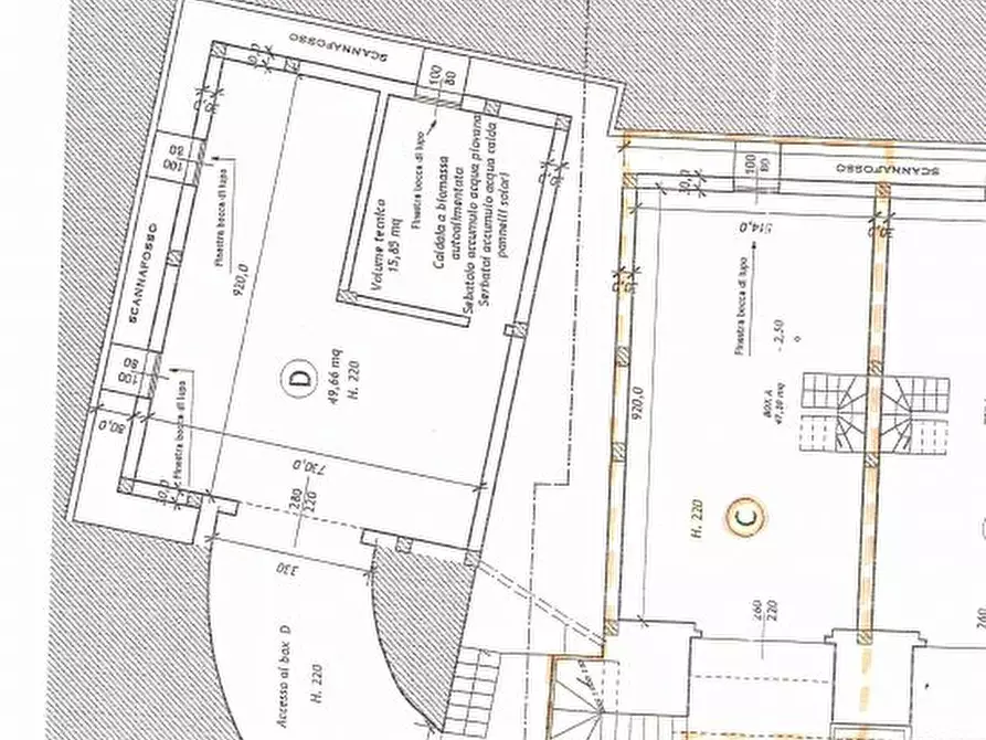 Immagine 18 di Villetta a schiera in vendita  a Chitignano