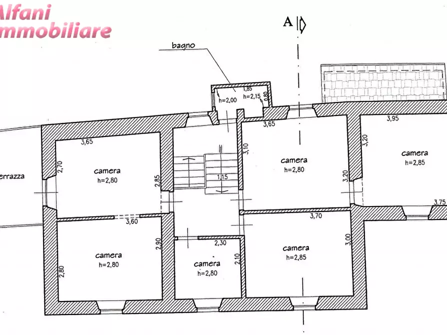 Immagine 25 di Casa indipendente in vendita  a Castel San Niccolò