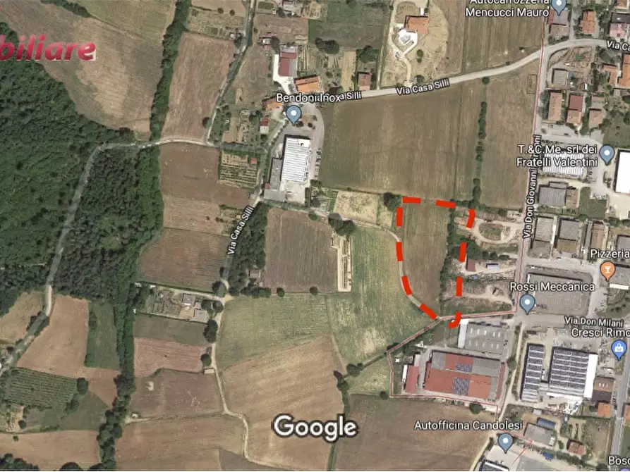 Immagine 1 di Terreno industriale in vendita  a Bibbiena