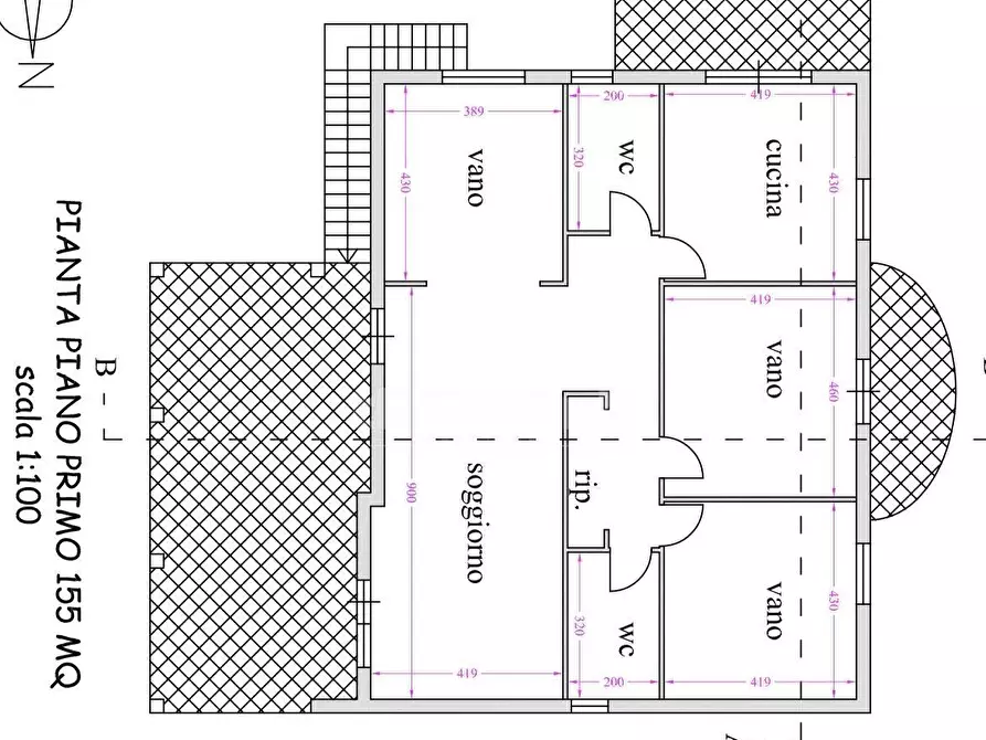 Immagine 23 di Villa in vendita  in via vecchiuzzi a Aci Bonaccorsi