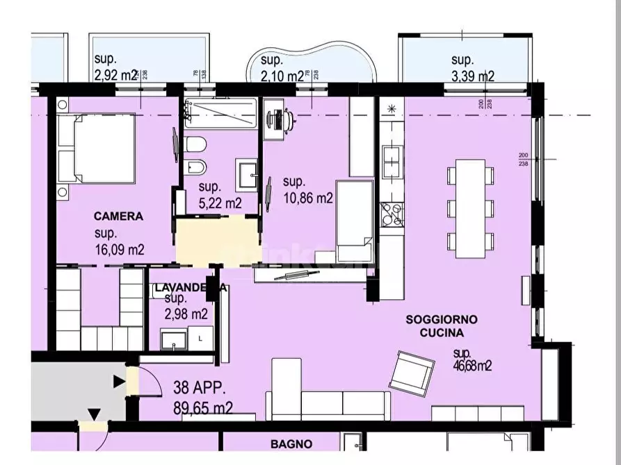 Immagine 26 di Appartamento in vendita  in scala greca a Siracusa