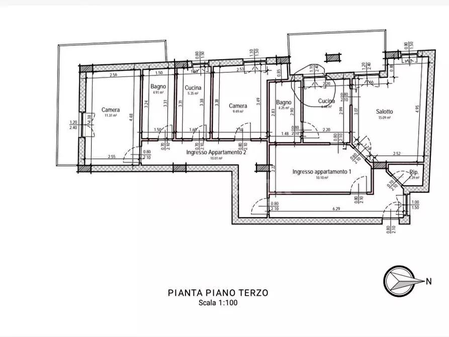 Immagine 25 di Appartamento in vendita  in via enna a Siracusa