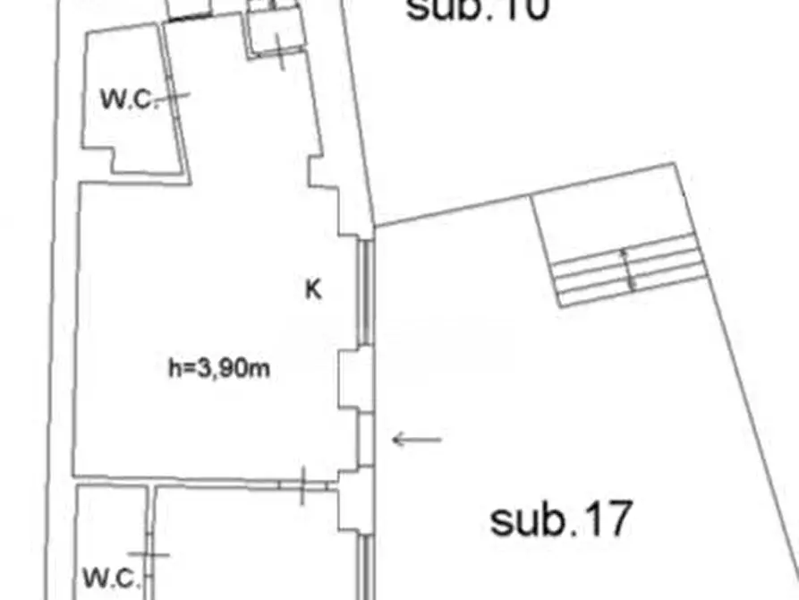 Immagine 24 di Loft/Open space in vendita  in via Aurispa a Noto