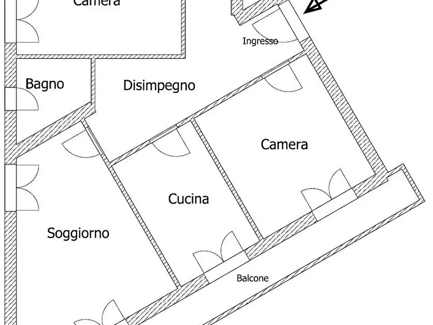 Immagine 21 di Appartamento in vendita  in VIA GIOVANNI ALESSANDRI a Roma