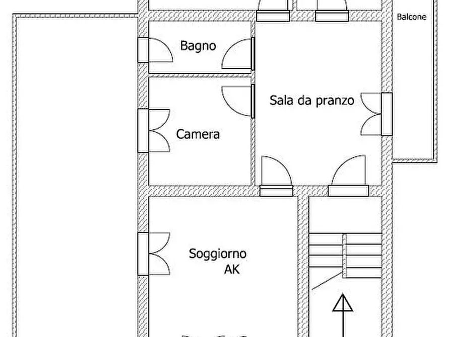 Immagine 23 di Appartamento in vendita  in Via Carlentini a Roma