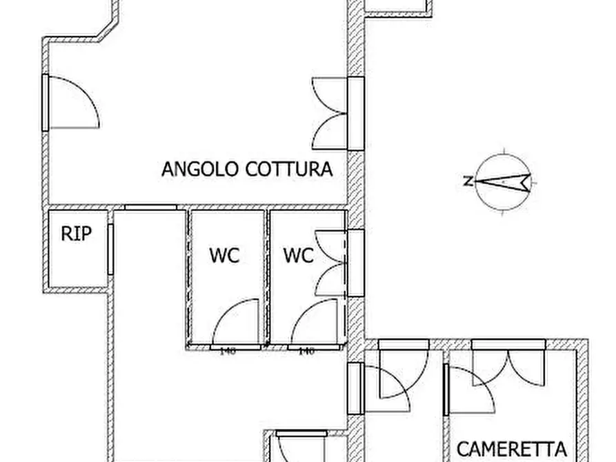 Immagine 29 di Appartamento in vendita  in Via Acquaroni a Roma