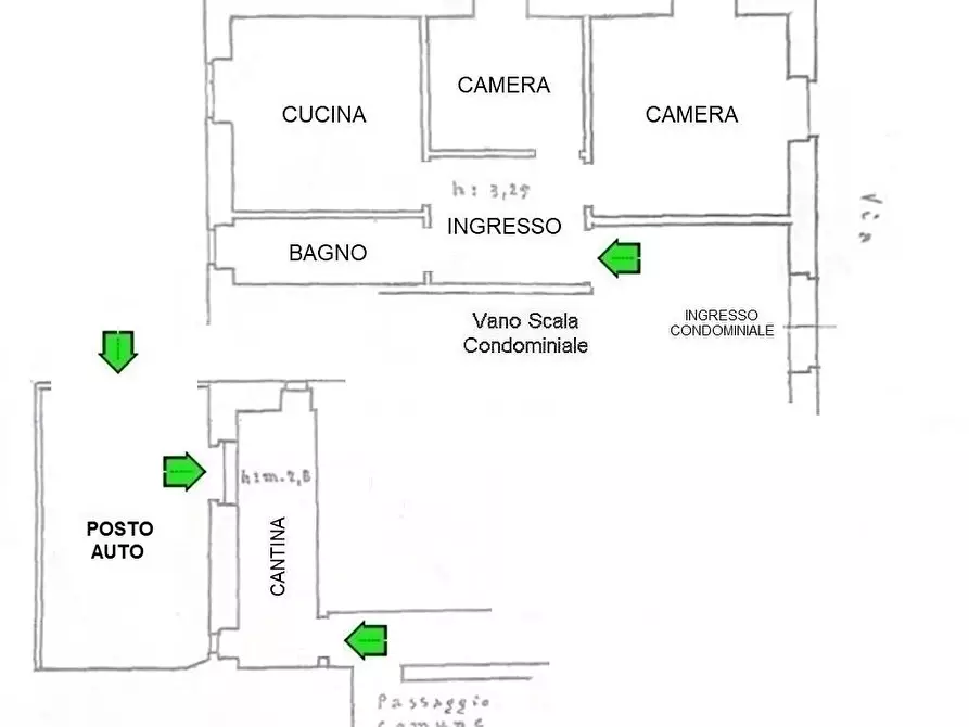 Immagine 2 di Appartamento in vendita  a Savona