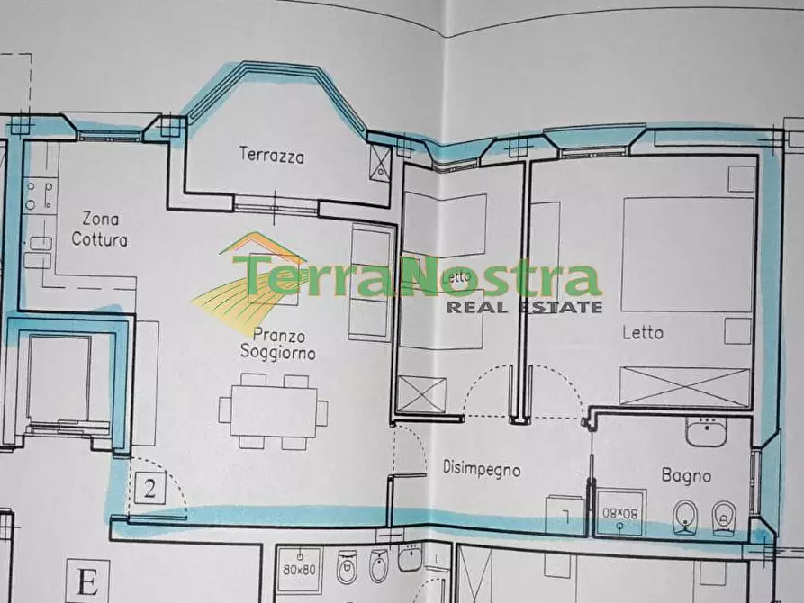 Immagine 21 di Appartamento in vendita  in BORGO CORICAMA a Maniago