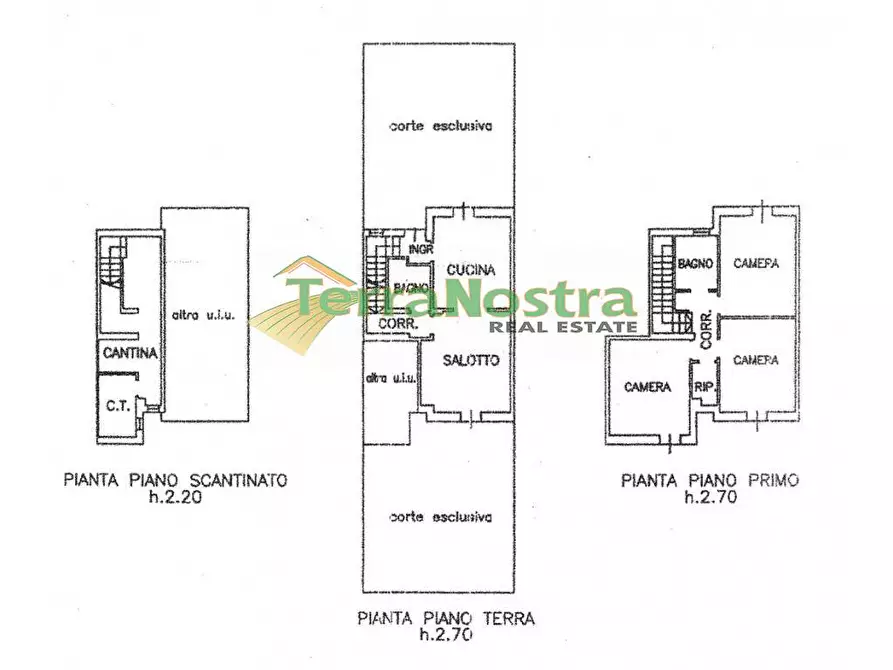 Immagine 23 di Villetta a schiera in vendita  in VIA ERGHENE a Vajont