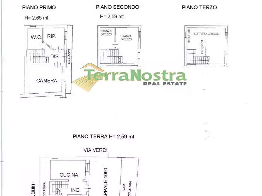 Immagine 22 di Casa semindipendente in vendita  in VIA VERDI a Montereale Valcellina