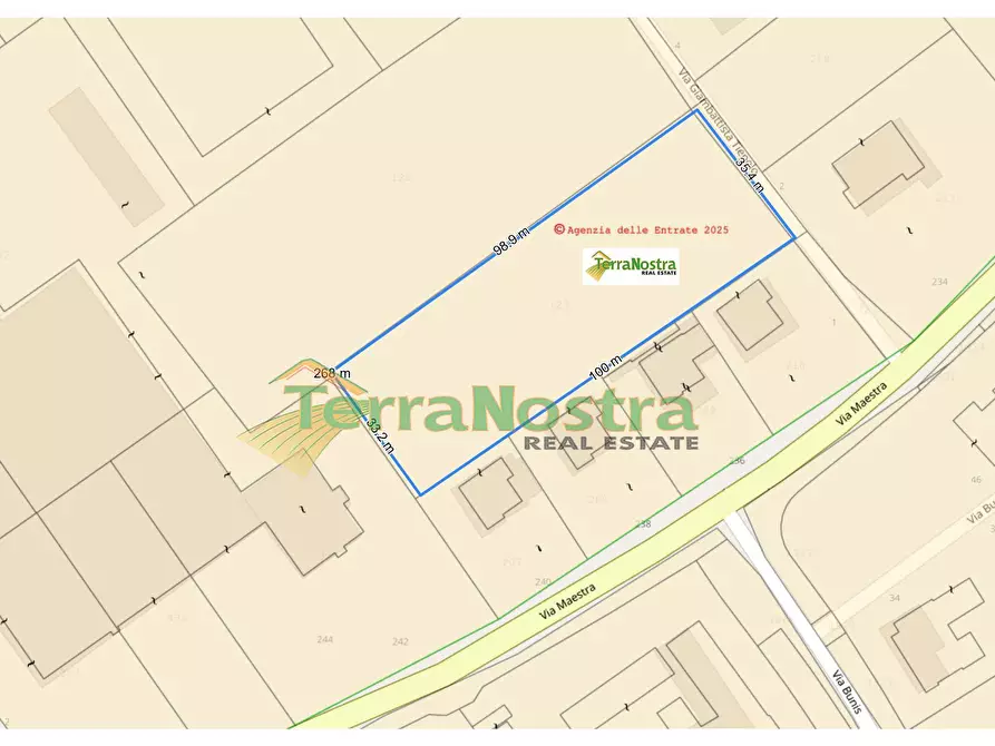 Immagine 2 di Terreno agricolo in vendita  a Cordenons