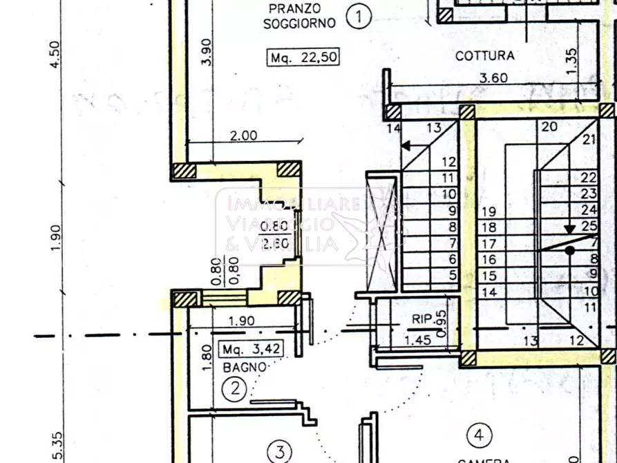 Immagine 20 di Appartamento in vendita  in via IX Febbraio a Santa Croce Sull'arno