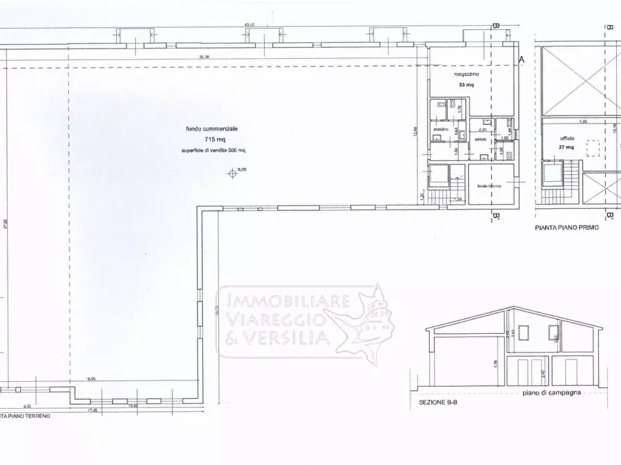 Immagine 1 di Locale commerciale in vendita  in via di Montramito a Massarosa