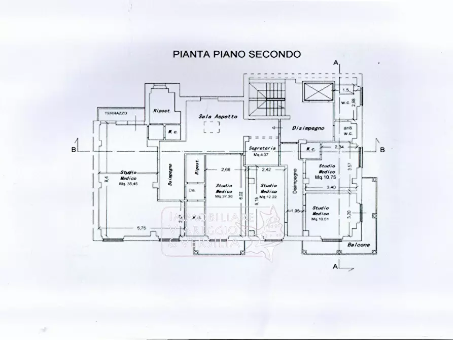 Immagine 9 di Appartamento in vendita  in via Cesare Battisti a Viareggio