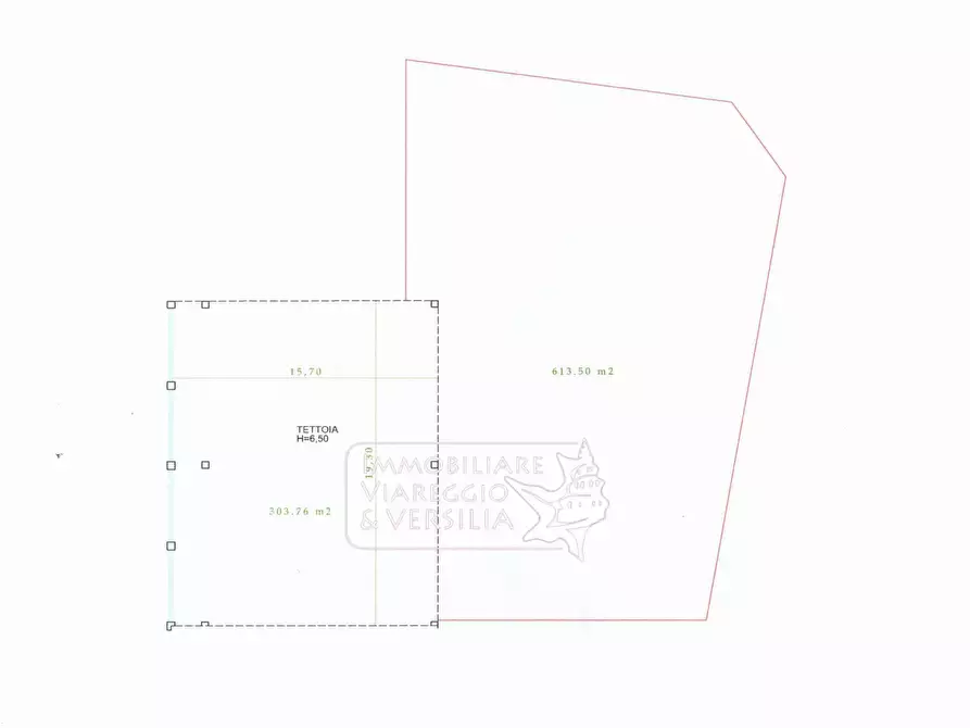 Immagine 1 di Magazzino in vendita  in via Falegnami a Viareggio