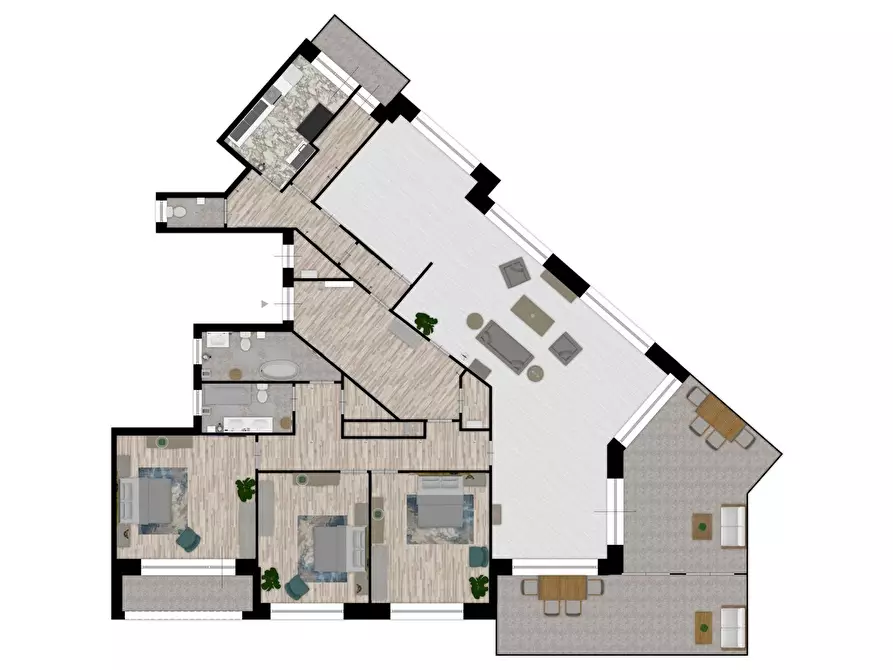 Immagine 25 di Appartamento in vendita  in dei Gandolfi a Roma