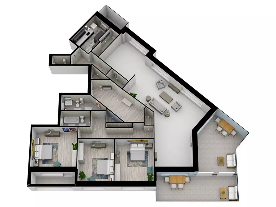 Immagine 26 di Appartamento in vendita  in dei Gandolfi a Roma