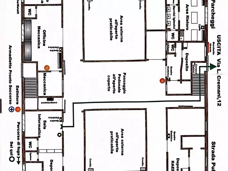 Immagine 3 di Locale commerciale in vendita  in Via Tancredi Canonico a Roma