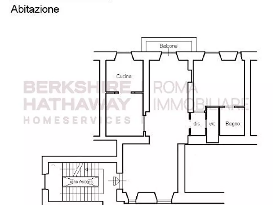 Immagine 21 di Appartamento in vendita  in del Colosseo a Roma