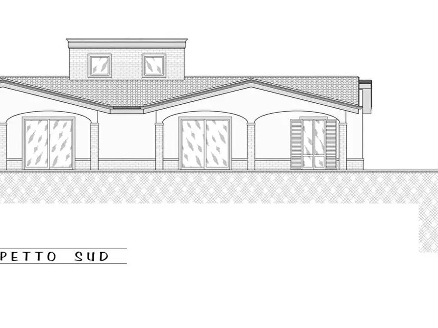 Immagine 7 di Casa bifamiliare in vendita  in Pompeiana a Fermo