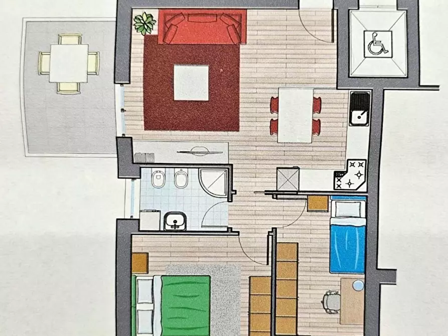 Immagine 8 di Appartamento in vendita  a Fermo