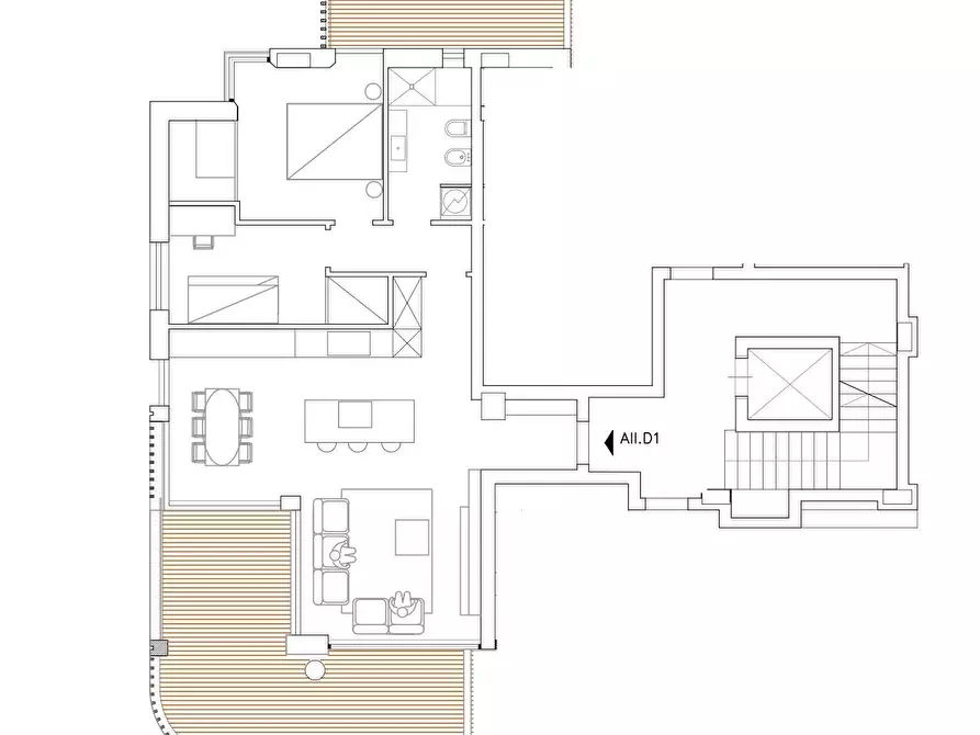 Immagine 3 di Appartamento in vendita  in via filzi a Civitanova Marche