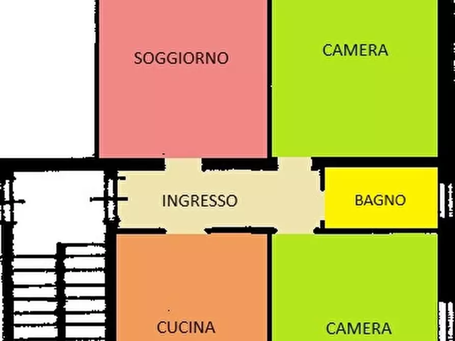 Immagine 10 di Appartamento in vendita  in Via Piacenza - Pontetrebbia a Calendasco