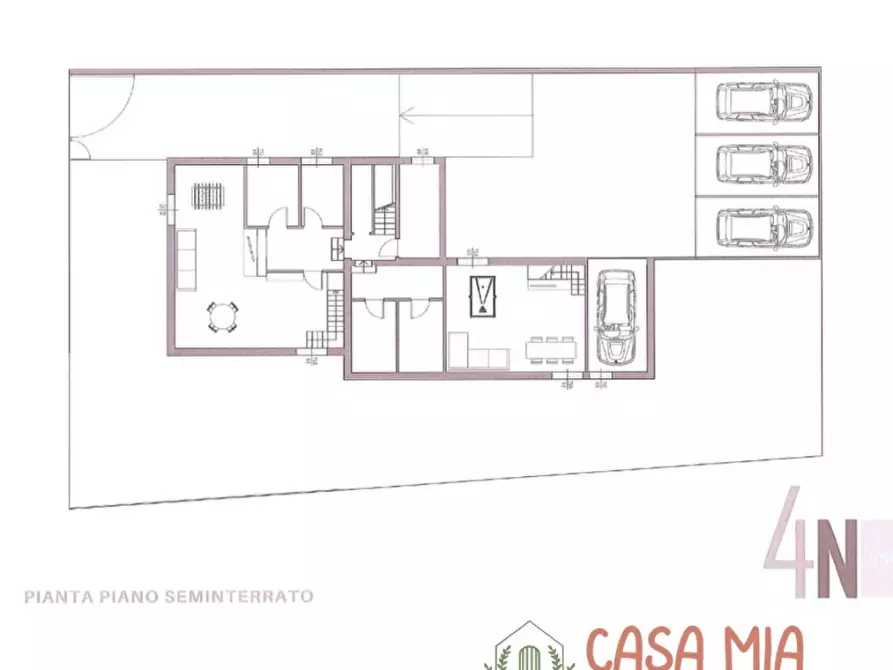 Immagine 3 di Appartamento in vendita  in via 4 novembre a Rottofreno