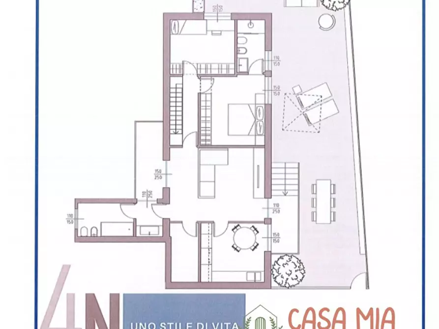 Immagine 8 di Appartamento in vendita  in via 4 novembre a Rottofreno