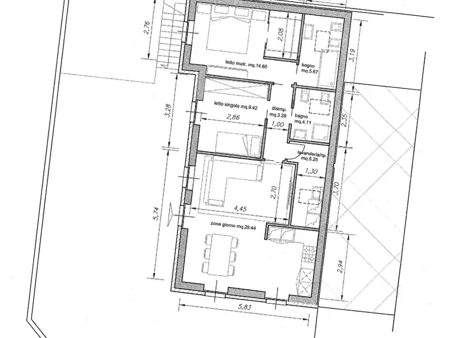 Immagine 2 di Terreno residenziale in vendita  in via carella a Rottofreno