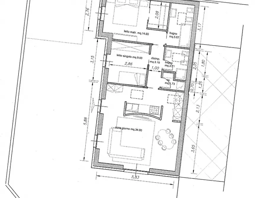 Immagine 3 di Terreno residenziale in vendita  in via carella a Rottofreno