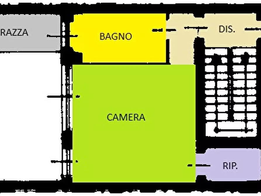 Immagine 26 di Casa semindipendente in vendita  in Via rubini a Cortemaggiore