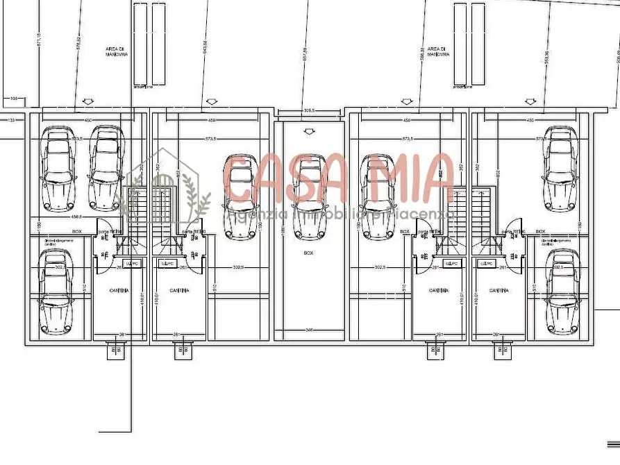 Immagine 15 di Villetta a schiera in vendita  in Via mozart a Rottofreno
