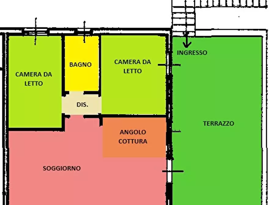 Immagine 17 di Casa bifamiliare in vendita  in Località lamette a Ferriere