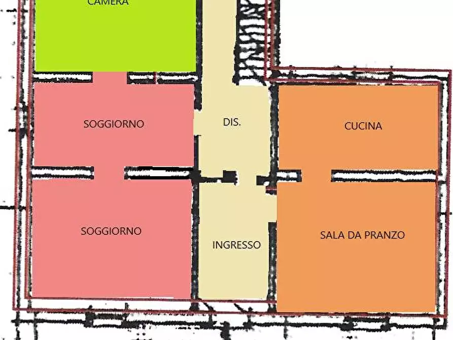 Immagine 22 di Villa in vendita  in Via marchesi a Rottofreno