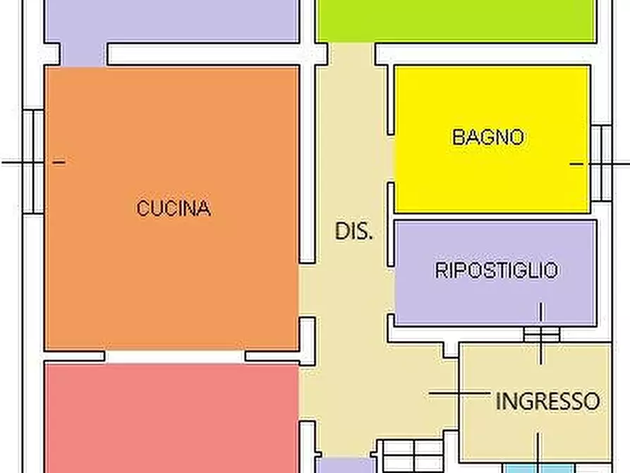 Immagine 22 di Villa in vendita  in Incrociata a Calendasco