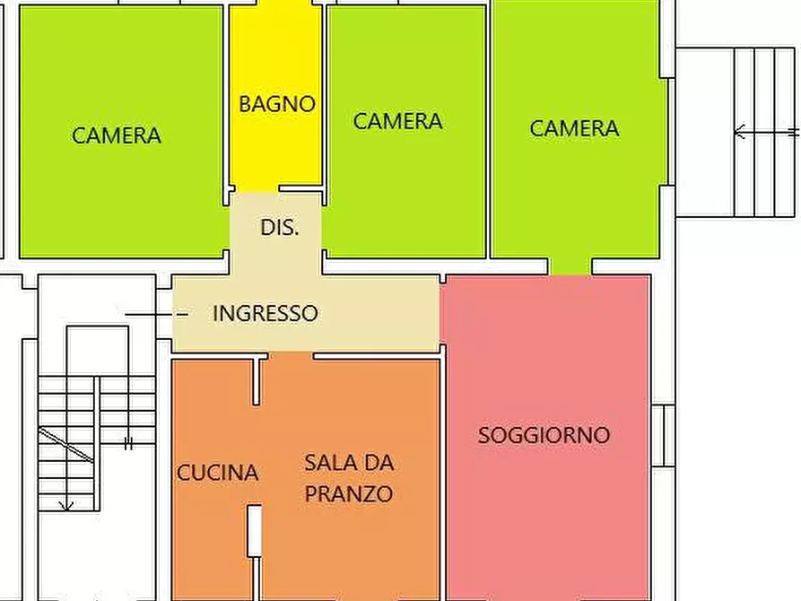 Immagine 22 di Appartamento in vendita  in via garibaldi a Rottofreno