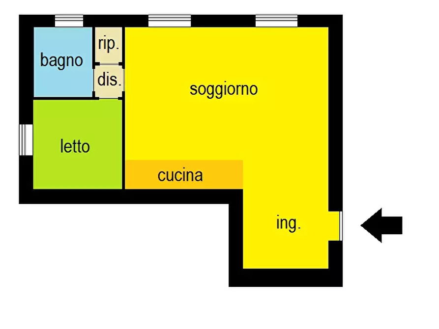 Immagine 13 di Appartamento in affitto  in VIA MODENESI a Piacenza