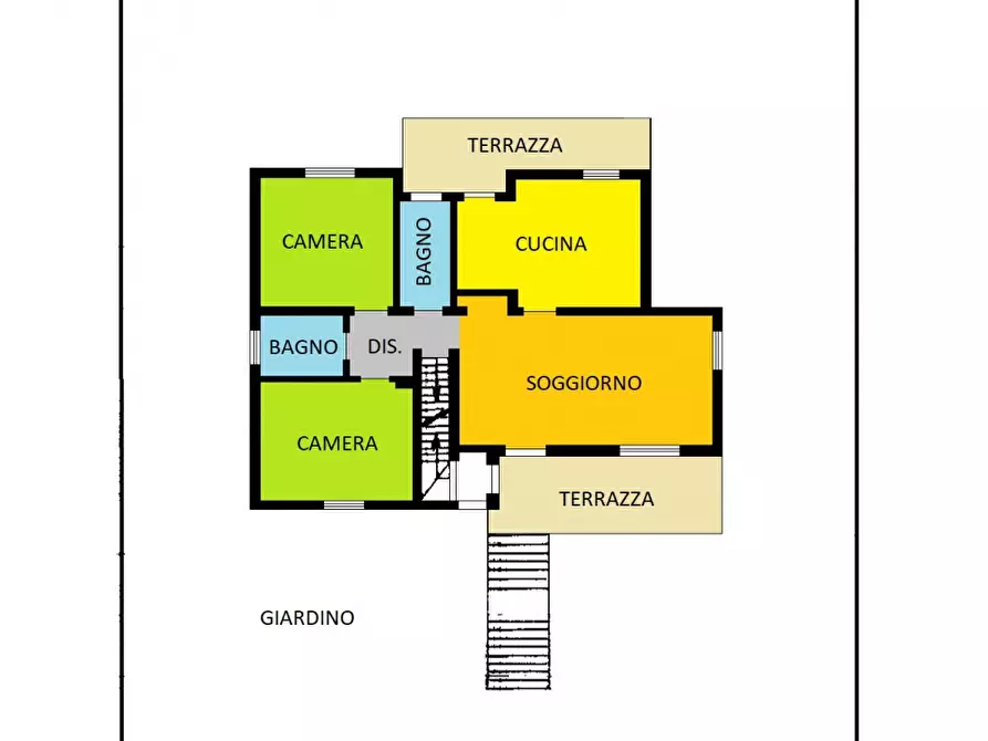 Immagine 13 di Villa in vendita  in Via Arcangelo Ghisleri a Piacenza