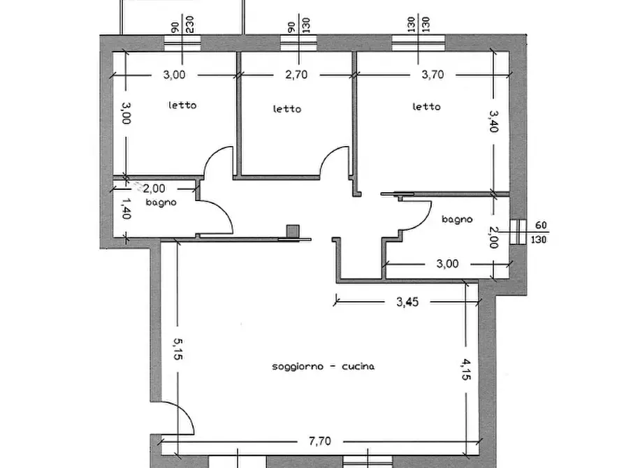 Immagine 8 di Appartamento in vendita  in Via I Maggio a Gossolengo