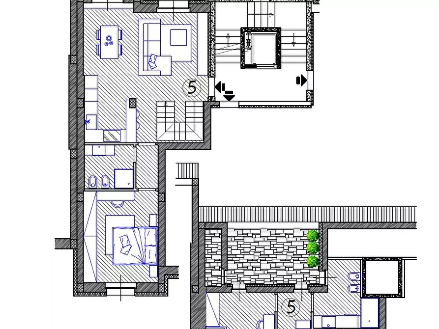 Immagine 7 di Appartamento in vendita  in Via Cavour a San Giorgio Piacentino