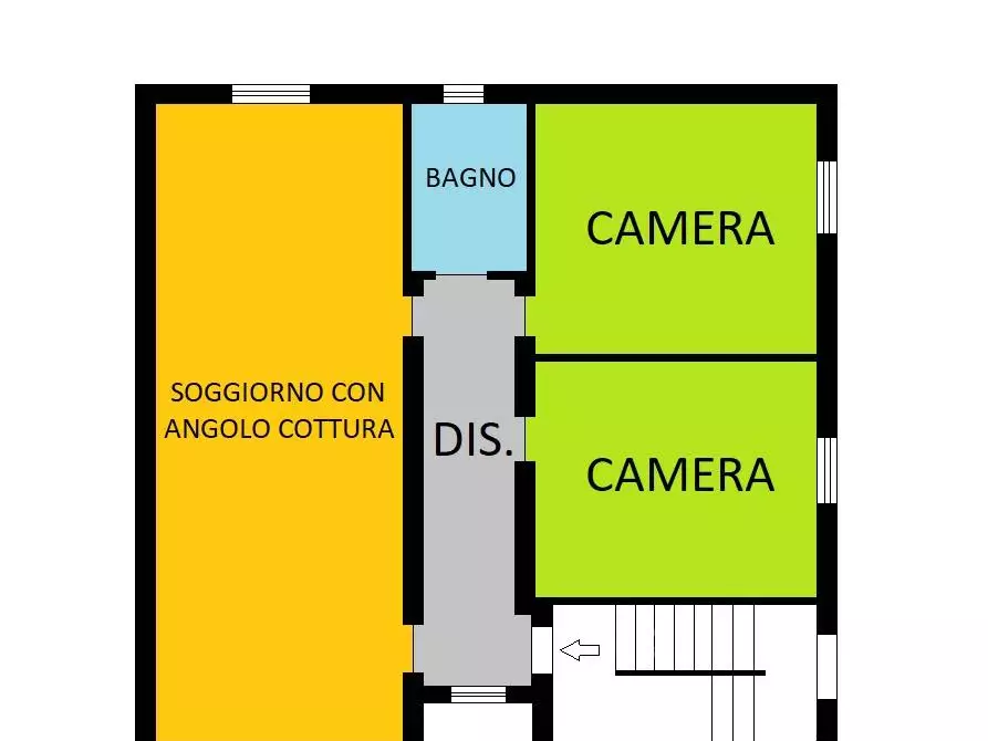 Immagine 2 di Casa indipendente in vendita  in Via Tortona a Piacenza